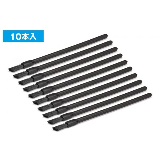 WAVE WAOF054 Disposable Angle Edge Flat Brush (10pcs) - Hobby & Model Paints