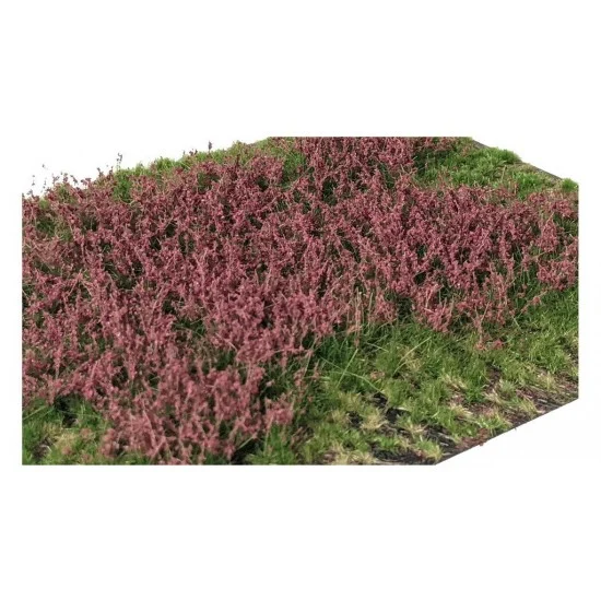 Martin Welberg PR2122 Layered Grass Tufts - Spring/Summer/Fall Red Flowers (210 x 150 mm, height: 2-12mm)