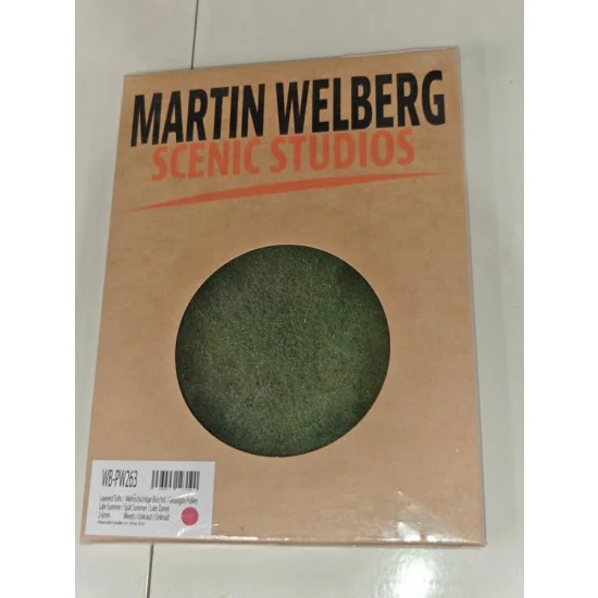 Martin Welberg PW263 2-6mm Layered Grass Tufts Weeds Mat - Late Summer (210 x 150 mm)