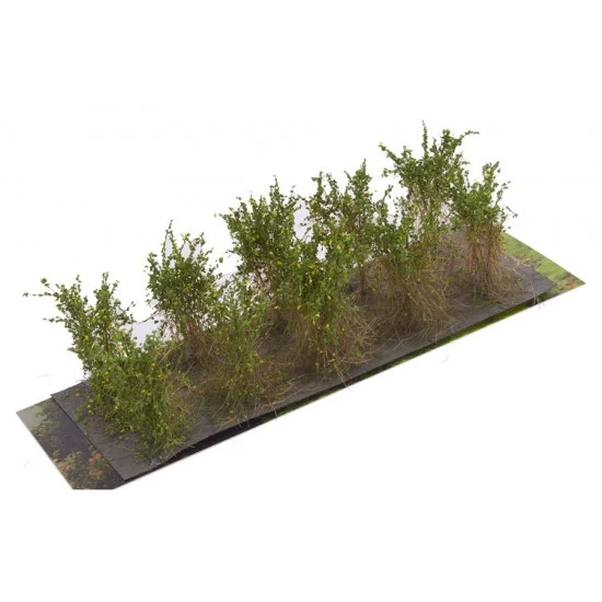 Martin Welberg SBGH Bushes Summer/Fall Yellow Type B (10pcs, Height 40-50 mm, sheet 180x60 mm)