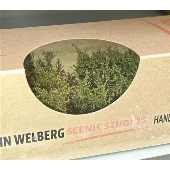 Martin Welberg SBKG Bushes Khaki Green Type B (10pcs, Height 40-50 mm, sheet 180x60 mm)