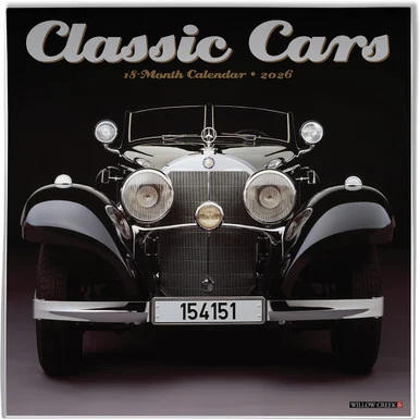 Classic Cars 2026 Wall Calendar 50729 - Willow Creek Press, Inc.
