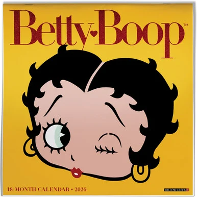 Betty Boop 2026 Wall Calendar Willow Creek (50217) - Willow Creek Press, Inc.