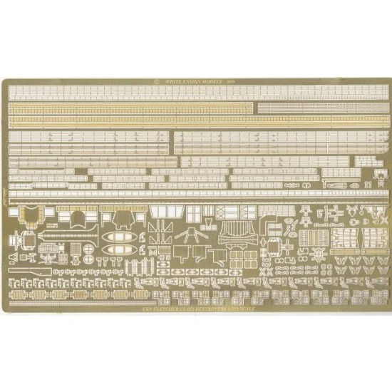 White Ensign Models PE35106 1/350 USS Fletcher-class Destroyers Detail-up Set for Tamiya / Trumpeter kits