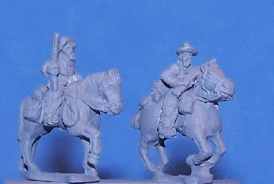 PIG150089 - CATTLEMEN MOUNTED, RIFLES