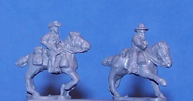 PIG150088 - CATTLEMEN MOUNTED, PISTOLS
