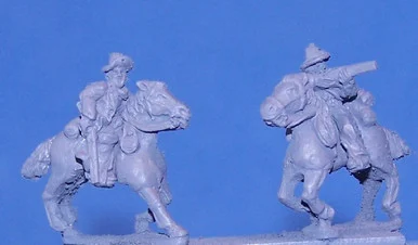 PIG150011 - MOUNTED GUNMEN W. RIFLES