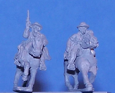 PIG150012 - MOUNTED GUNMEN W. PISTOLS