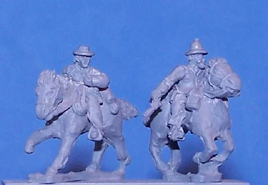 PIG150014 - MOUNTED POSSE W. PISTOLS
