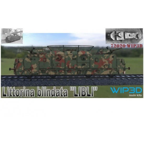 WIP3D 35029 1/35 Littorina Libli 4 - Military Vehicles & Tanks