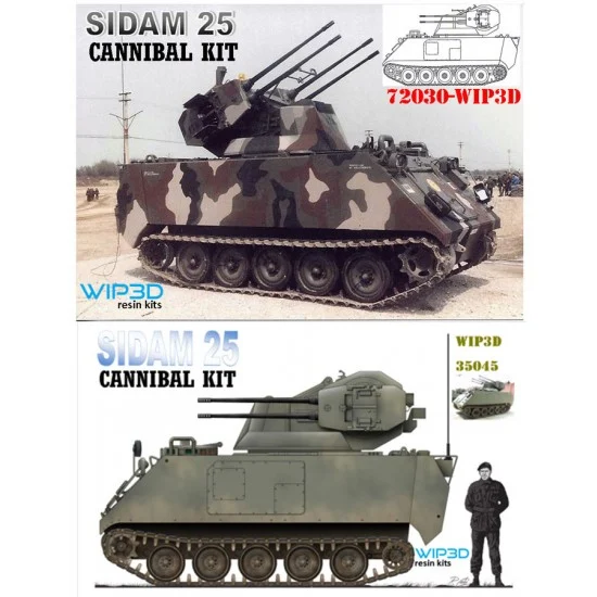 WIP3D 35045 1/35 M-113 SIDAM 25 Cannibal kit