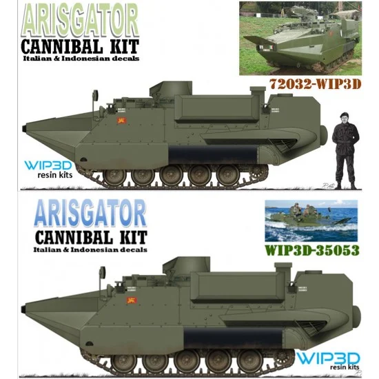 WIP3D 35053 1/35 ARISGATOR CANNIBAL KIT - Military Vehicles & Tanks
