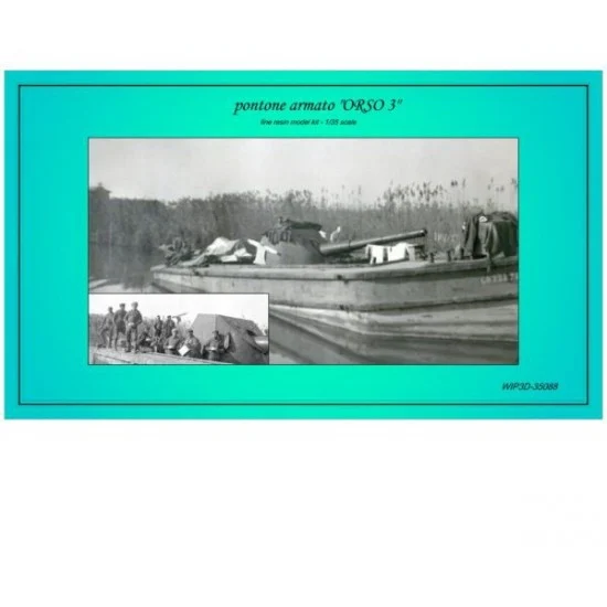 WIP3D 35088 1/35 Pontone Armato "ORSO 3" - Military Vehicles & Tanks