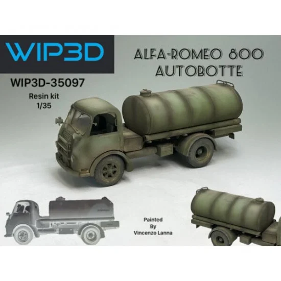 WIP3D 35097 1/35 Alfa Romeo 800 Autobotte - Military Vehicles & Tanks