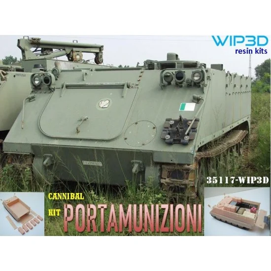 WIP3D 35117 1/35 Portamunizioni Cannibal Kit - Military Vehicles & Tanks