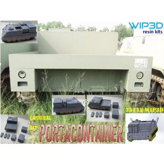 WIP3D 35118 1/35 Portacontainer Cannibal Kit - Military Vehicles & Tanks