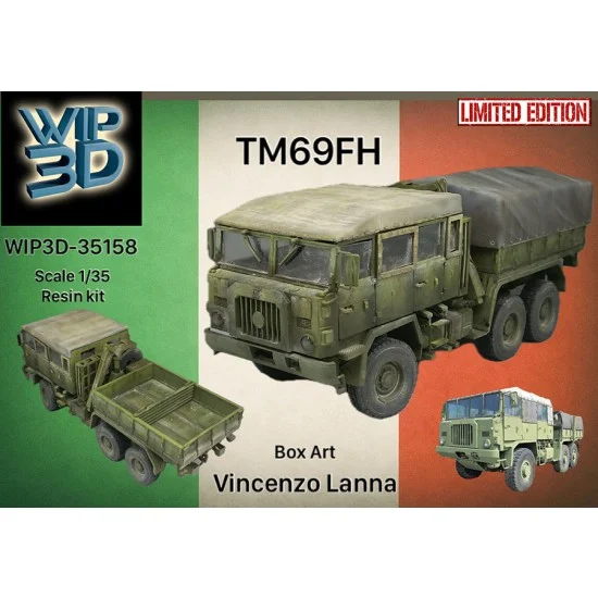 WIP3D 35158 1/35 TM69FH Truck Resin Kit - Military Vehicles & Tanks