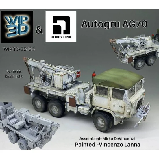 WIP3D 35164 1/35 AG70 Crane Truck - Military Vehicles & Tanks