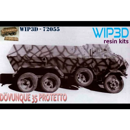 WIP3D 72055 1/72 Dovunque 35 Protetto Resin kit - Military Vehicles & Tanks