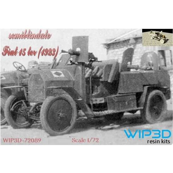 WIP3D 72089 1/72 Fiat 15ter Semi-Armoured Libya