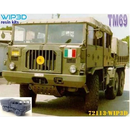 WIP3D 72113 1/72 TM69 Medium Tractor - Military Vehicles & Tanks
