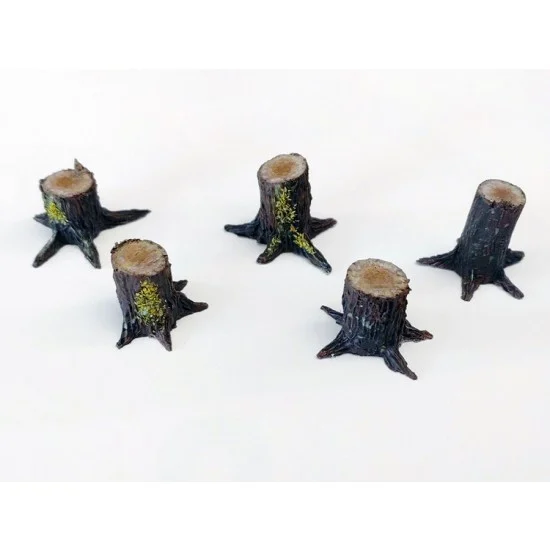 Work Shop Shin M-20224 1/35 Stump (conifer) Set