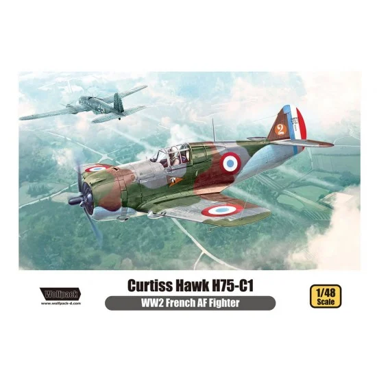 Wolfpack Design WP14815 1/48 French AF Curtiss Hawk H75-C1