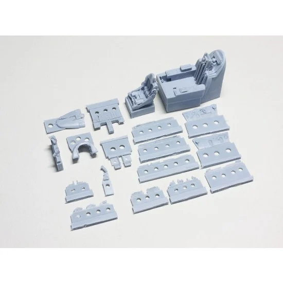 Wolfpack Design WP48168 1/48 F-5A Freedom Fighter Cockpit set for Kinetic kit