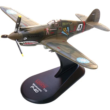 P-40 Warhawk 1/72 Die Cast Model-Flying Tigers, Robert Neale Legion Models (LEG-14623LA)