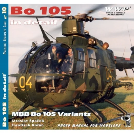 WWP Books B010 BO-105 in Detail (Soft cover, 240x225mm, 48 pages)