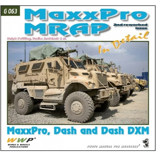 WWP Books G063 MaxxPro MRAP in Detail - Dash and Dash DXM (108 pages)