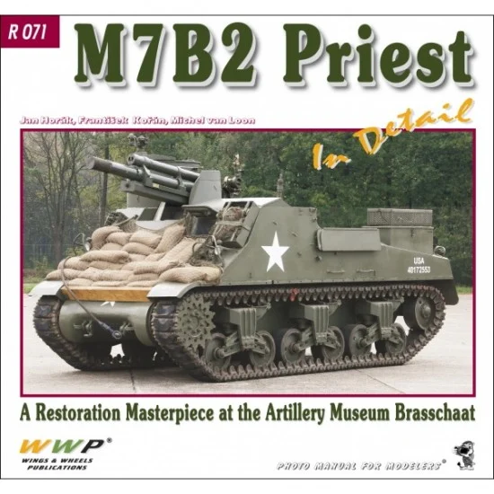 WWP Books R071 M7B2 Priest in Detail (Soft cover, 240x225mm, 84 pages) - Modelling Publication