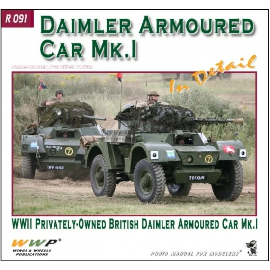 WWP Books R091 WWII Privately-Owned British Daimler AC Mk. 1 in Detail (60 pages)