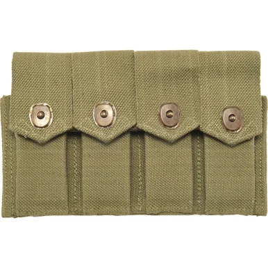 M1911 .45 4 Cell Magazine Pouch World War Supply (3125)