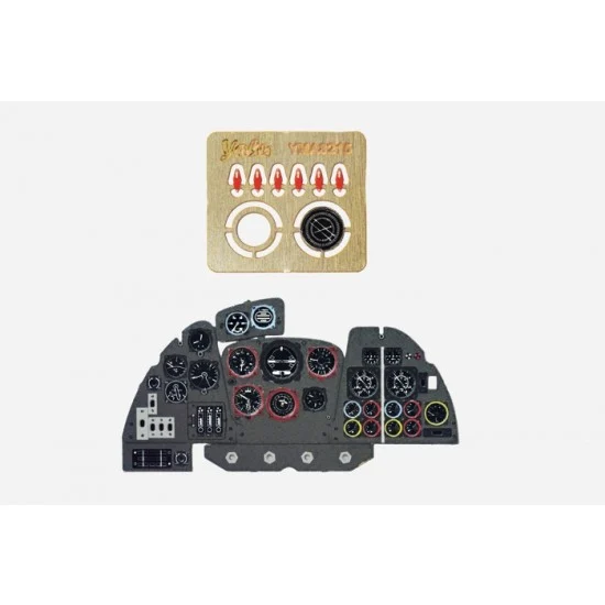 Yahu YMA3215 1/32 Dornier Do 335A Instrument Panel for Hong Kong Models kit - Model Planes