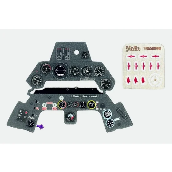Yahu YMA3219 1/32 Focke-Wulf Ta-152H Instrument Panel for Zoukei-Mura kit