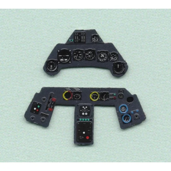 Yahu YMA4812 1/48 Focke-Wulf Fw 190A Middle Instrument Panel for Eduard/Hasegawa kits