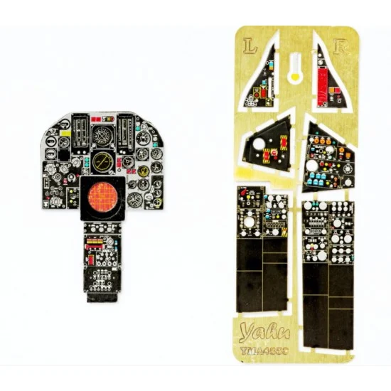 Yahu YMA4853 1/48 F-105D Instrument Panel for Hobby Boss kits