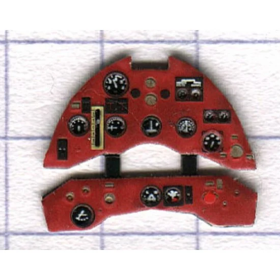 Yahu YMA7203 1/72 Gloster Gladiator Mk.I Instrument Panel for Airfix/Pavla/Sword kits - Model Planes