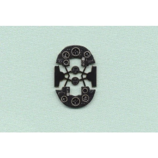 Yahu YMA7211 1/72 de Havilland DH.82 Tiger Moth Black Instrument Panel for Airfix kit - Model Planes