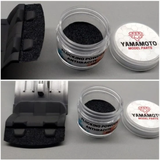 Yamamoto YMP-FP002 Flocking Powder Anthracite (25ml/7g)