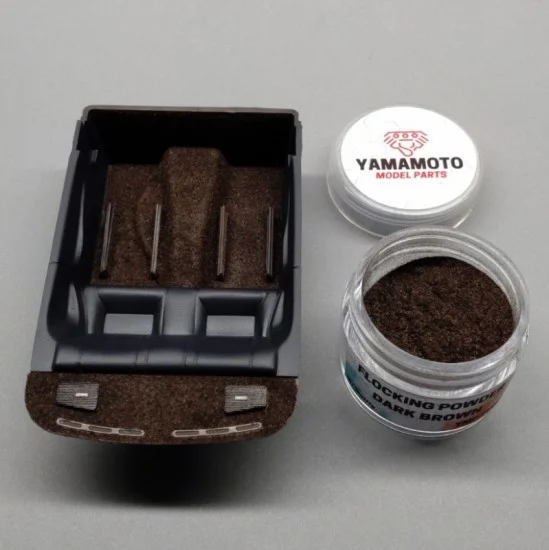Yamamoto YMP-FP007 Flocking Powder Dark Brown (25ml/7g)
