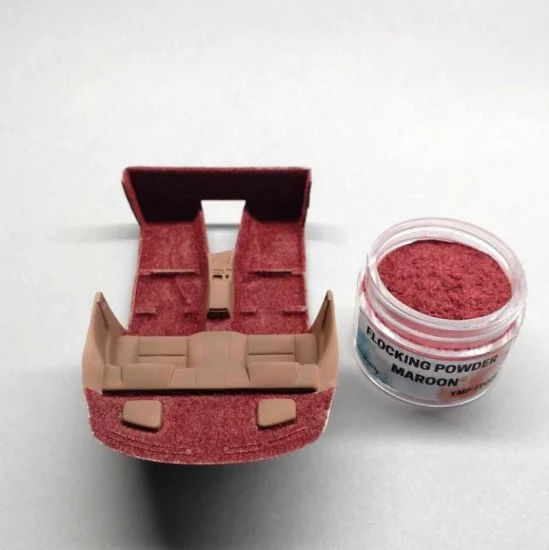 Yamamoto YMP-FP009 Flocking Powder Maroon (25ml/7g)