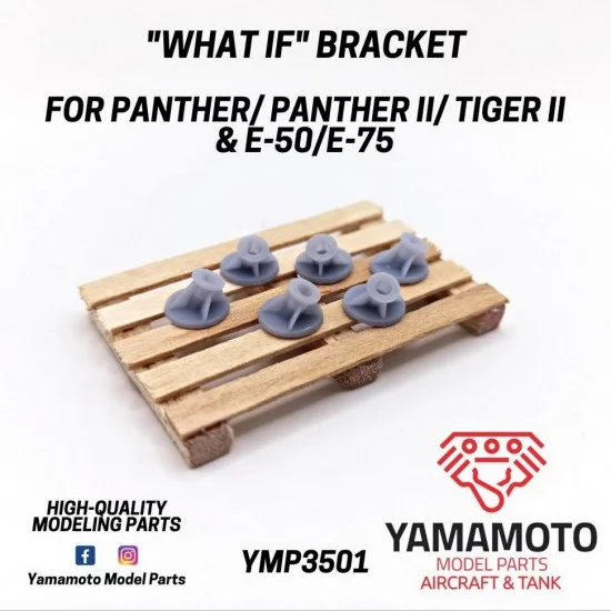 Yamamoto YMP3501 1/35 What If Bracket For Panther - Military Vehicles & Tanks