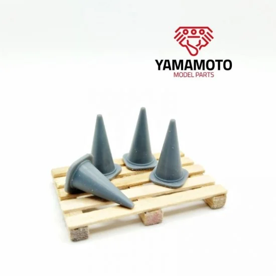 Yamamoto YMPGAR13 1/24 Traffic Cones #2 - Model Cars