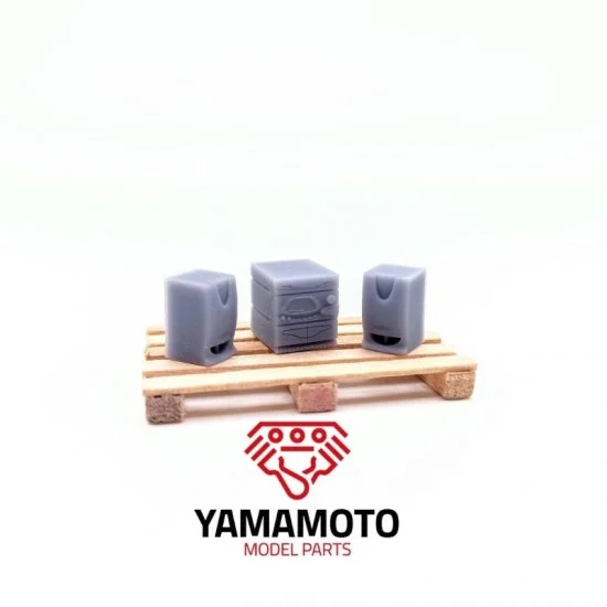 Yamamoto YMPGAR18 1/24 Garage Set #4 - Garage Accessories