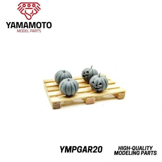 Yamamoto YMPGAR20 1/24 Pumpkin Set (4pcs) - Scenics & Diorama