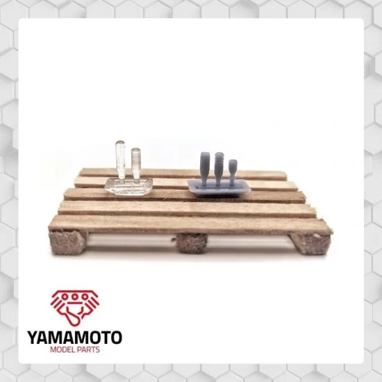 Yamamoto YMPTUN31 1/24 JDM Gear Shift Knobs - Model Cars