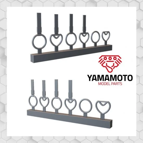 Yamamoto YMPTUN37 1/24 Tsurikawa Set - Model Cars