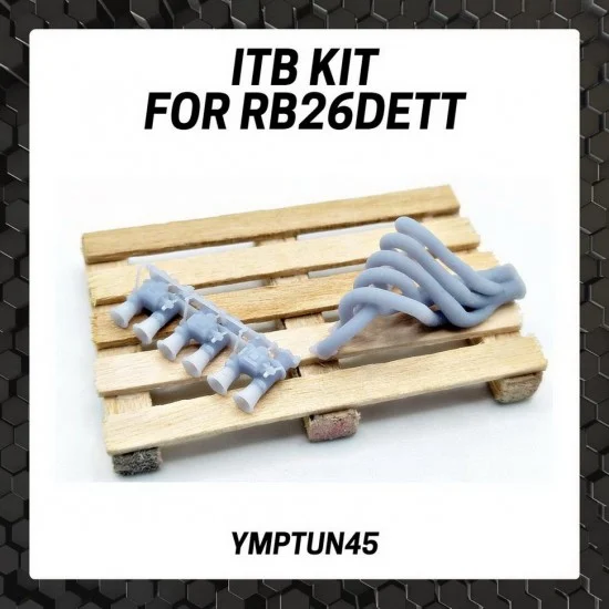 Yamamoto YMPTUN45 1/24 Nissan Skyline R32 'ITB' RB26 Dett for Tamiya/Aoshima kits - Model Cars